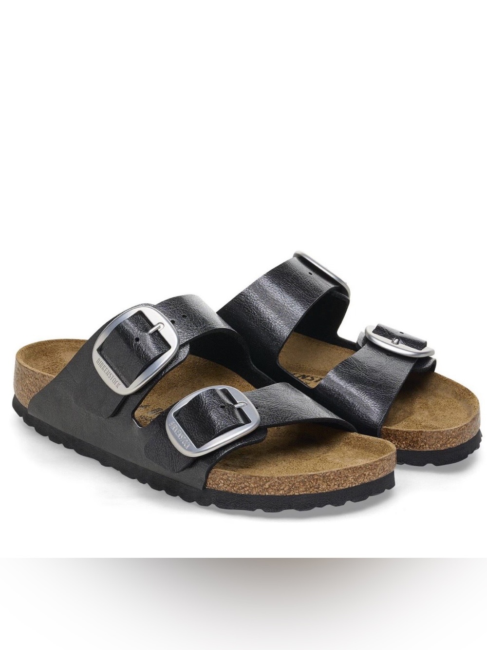 Birkenstock 💅 Arizona Big Buckle Graceful Licorice Black Sandals 6 7 8 9 10 - Picture 12 of 15